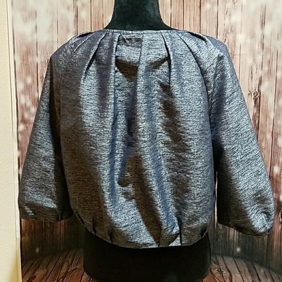 Axcess Denim look medium cropped jacket - Picture 3 of 4